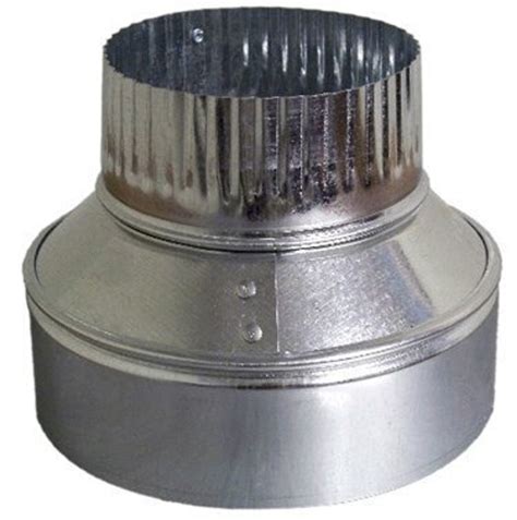 sheet metal reducer|10 to 4 duct reducer.